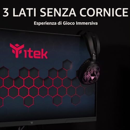 Monitor Itek 24.5" FHD 260Hz con RGB - immagine 1