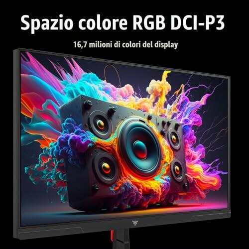 Monitor Itek 24.5" FHD 260Hz con RGB - immagine 4