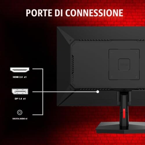 Monitor Itek 24.5" FHD 260Hz con RGB - immagine 5