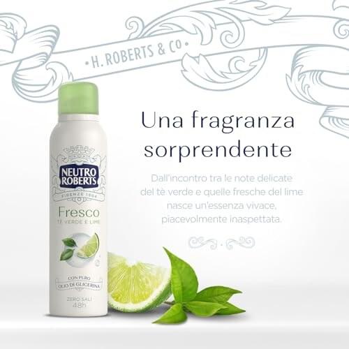 Neutro Roberts Deodorante Spray Fresco Verde - immagine 1