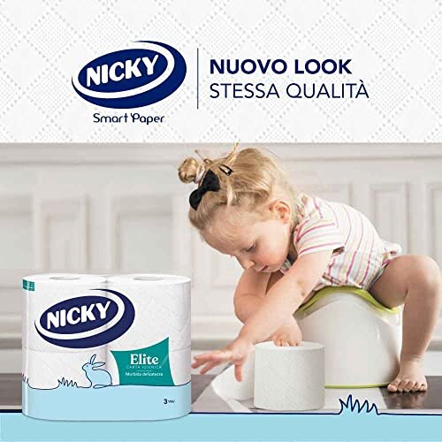 Nicky Elite 48 Rotoli Carta Igienica 3 Veli - immagine 2