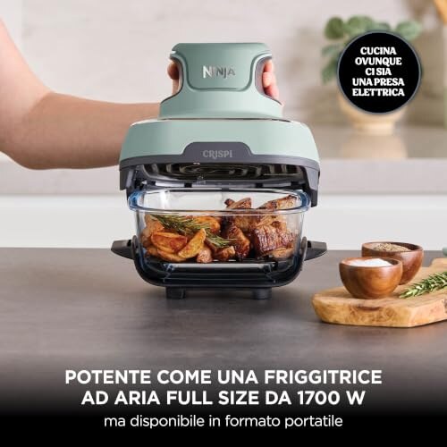 Ninja CRISPi Friggitrice ad Aria Portatile 3,8L - immagine 4