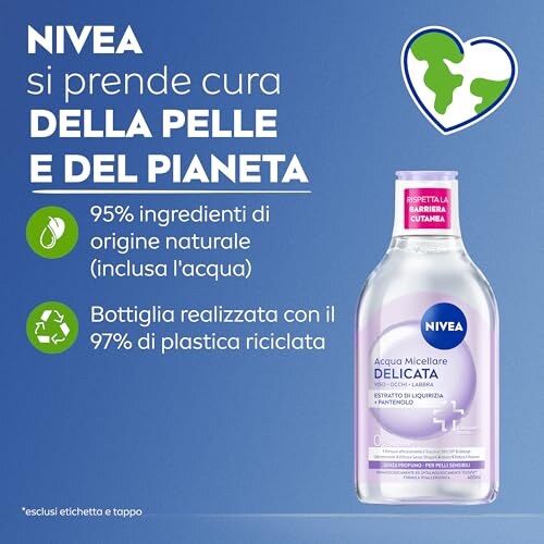 NIVEA Acqua Micellare Delicata 400ml - immagine 7