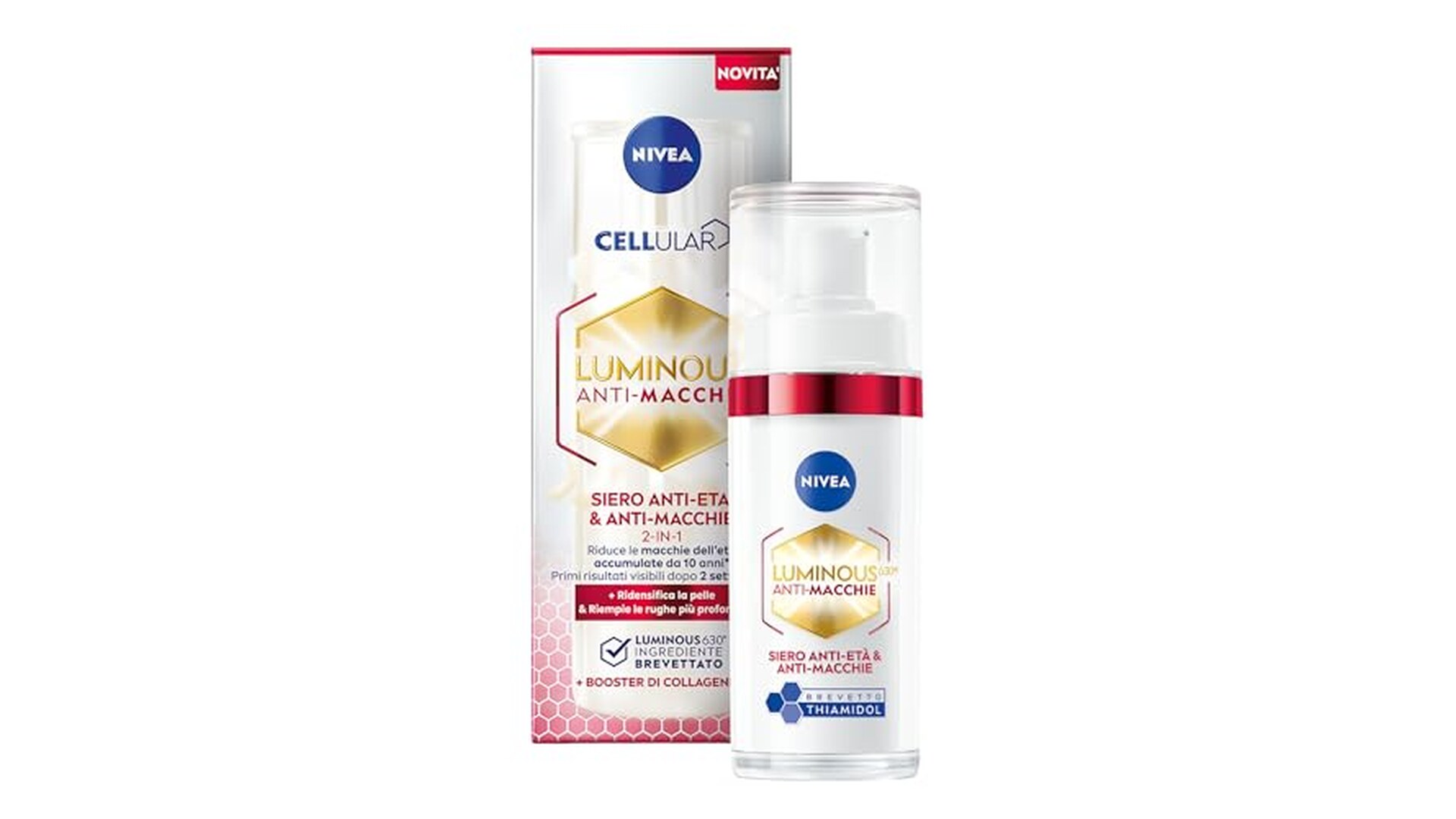 NIVEA Luminous630 Siero Viso Anti-Età e Anti-Macchie