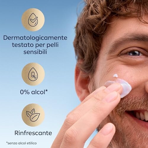 NIVEA Men Sensitive Crema Viso e Barba 50ml - immagine 4