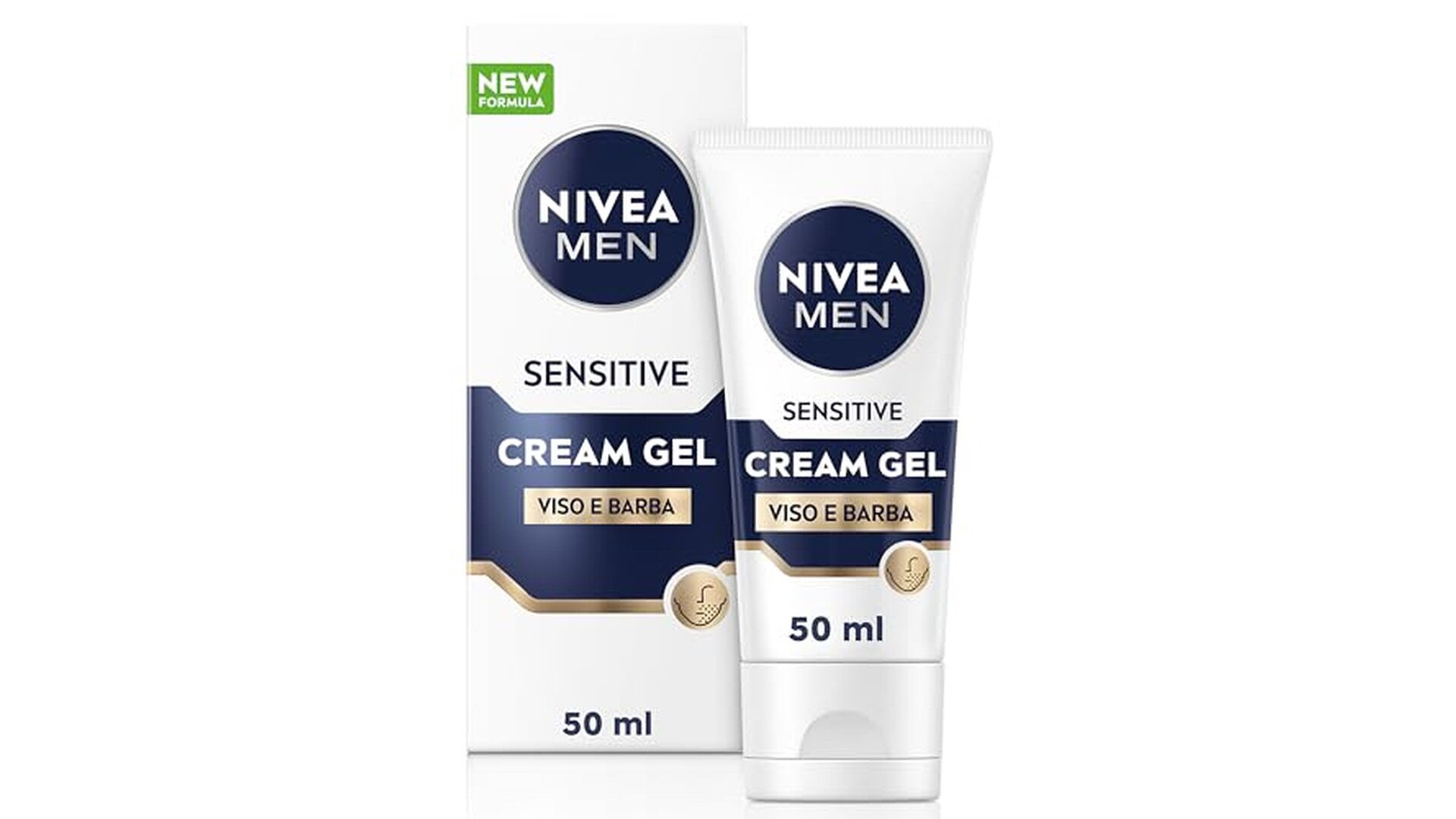 NIVEA Men Sensitive Crema Viso e Barba 50ml