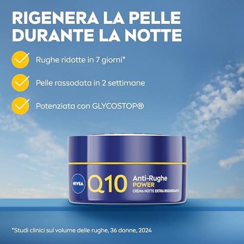 NIVEA Q10 Crema Notte Anti-Rughe 50ml - immagine 1
