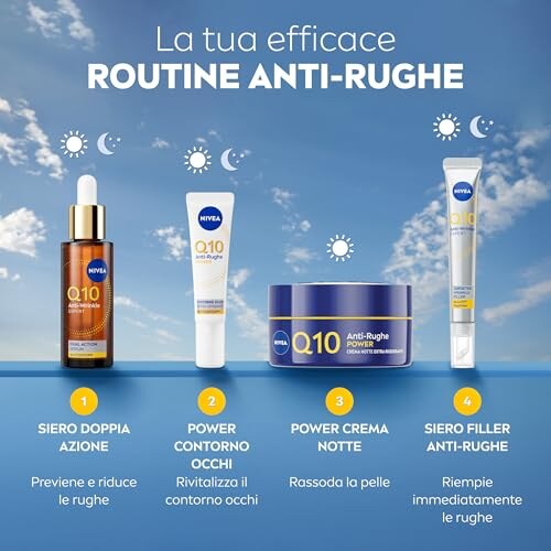 NIVEA Q10 Crema Notte Anti-Rughe 50ml - immagine 7