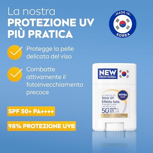 NIVEA SUN Stick Viso SPF 50+ - immagine 1
