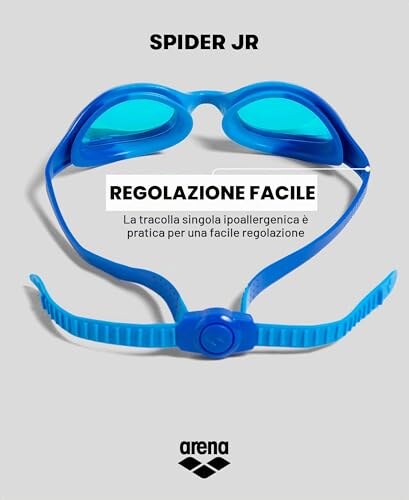 Occhialini Nuoto Arena Spider Junior per Bambini - immagine 8
