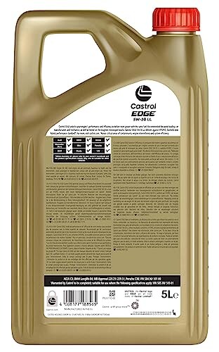 Olio Motore Castrol EDGE 5W-30 LL - immagine 1