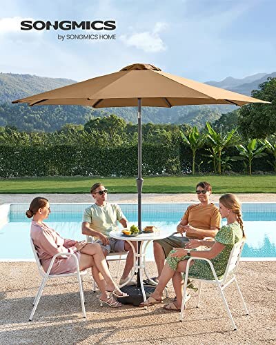Ombrellone da Giardino SONGMICS con UPF 50+ - immagine 1