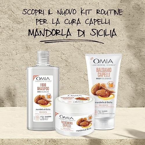 Omia Maschera Capelli Eco Bio Mandorla di Sicilia - immagine 6