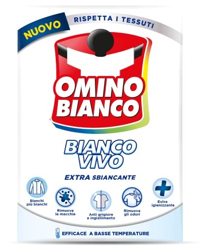 Omino Bianco Additivo Lavatrice per Tessuti Bianchi - immagine 1