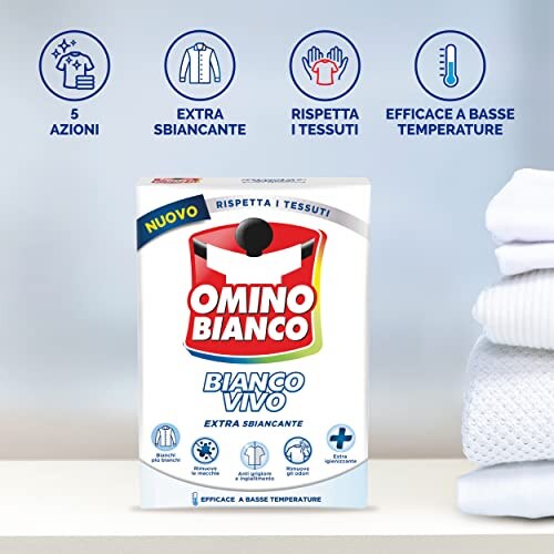 Omino Bianco Additivo Lavatrice per Tessuti Bianchi - immagine 3