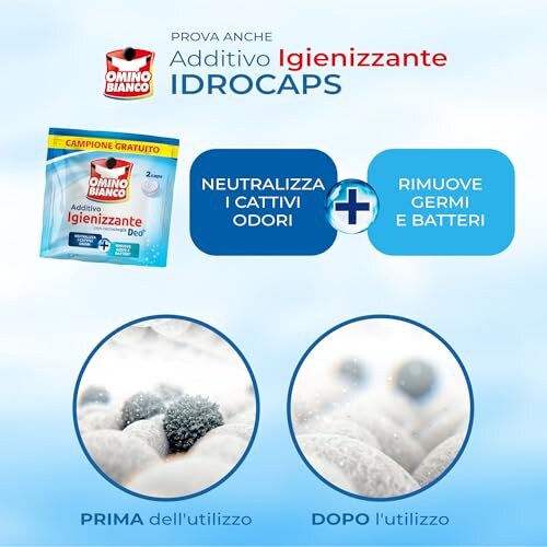 Omino Bianco Detersivo Lavatrice 3x2000ML - immagine 2