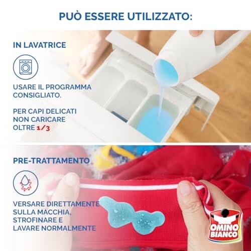 Omino Bianco Detersivo Lavatrice Igienizzante - immagine 3