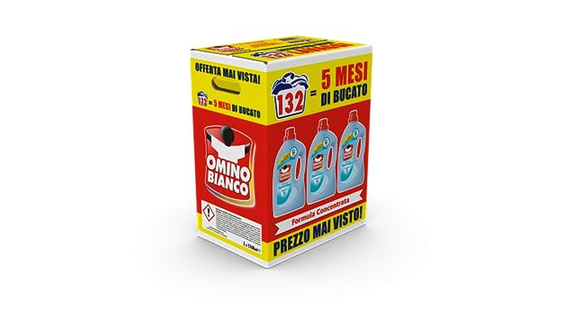 Omino Bianco Detersivo Lavatrice Liquido
