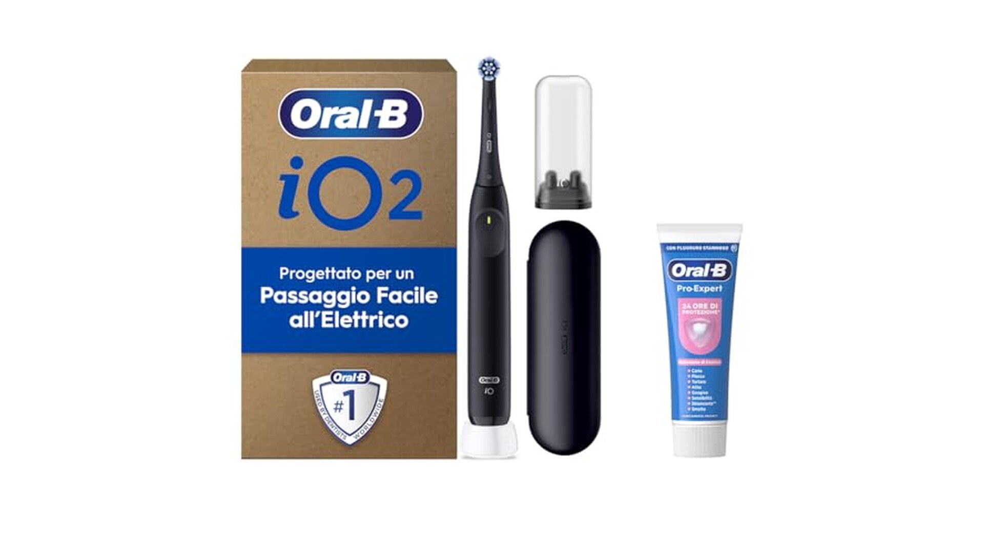 Oral-B iO 2 Spazzolino Elettrico Nero