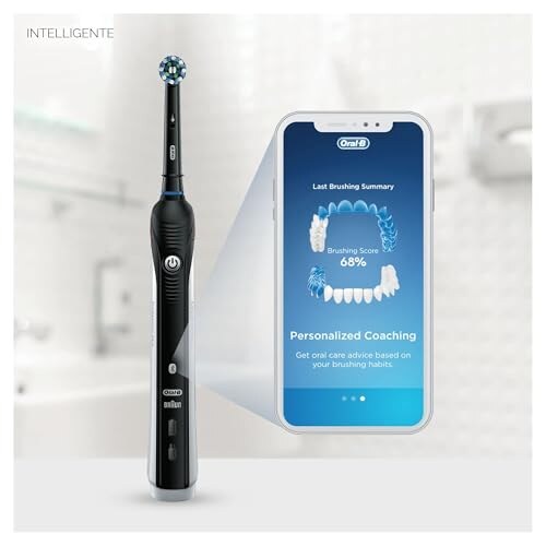 Oral-B Smart 4 4500 Spazzolino Elettrico Nero - immagine 6