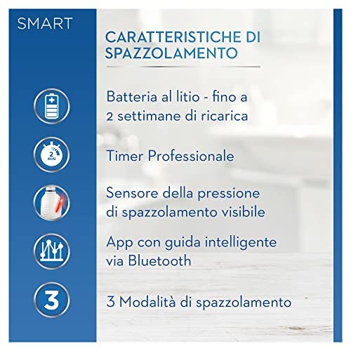 Oral-B Smart 4 4500 Spazzolino Elettrico Nero - immagine 7