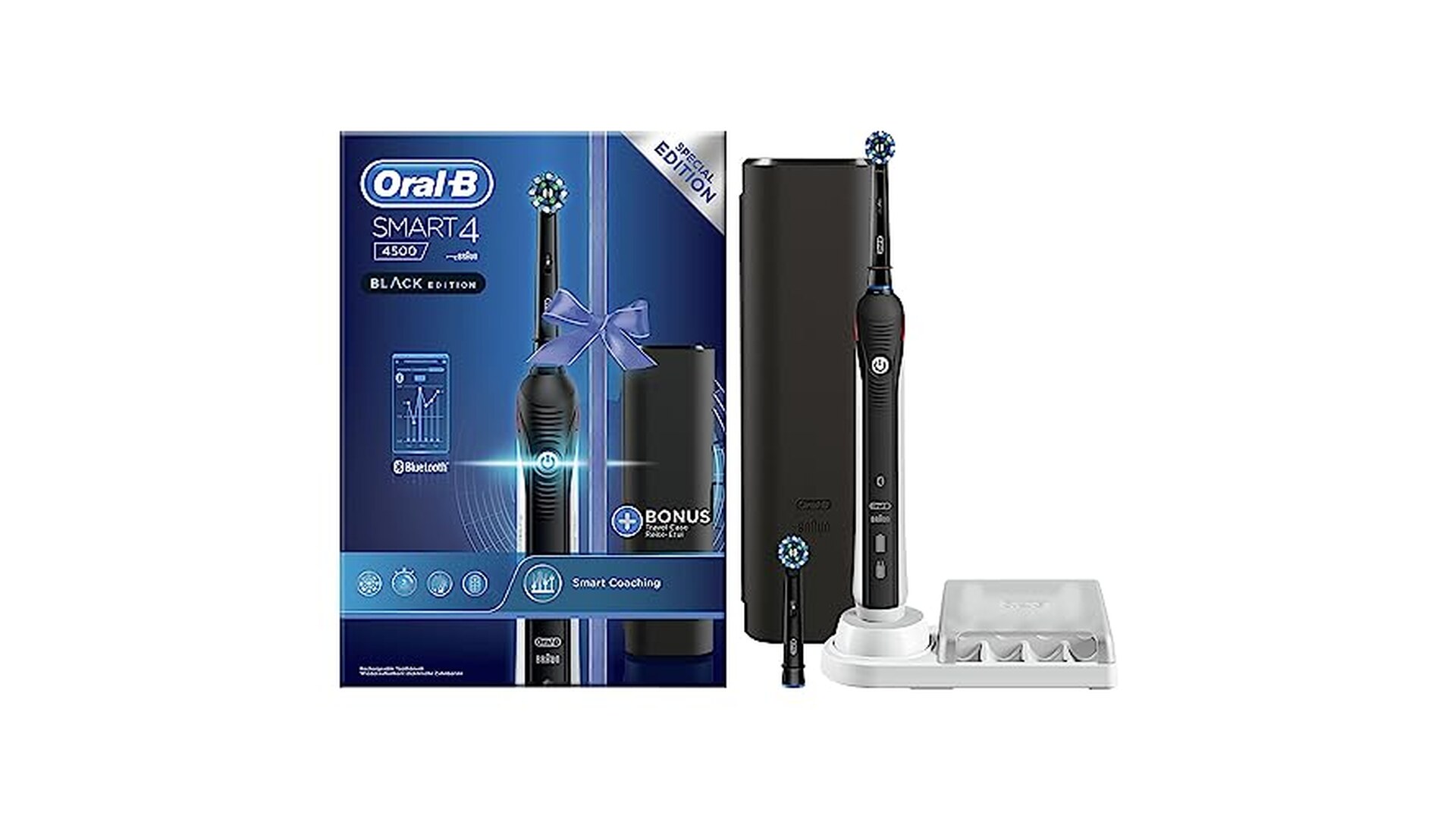 Oral-B Smart 4 4500 Spazzolino Elettrico Nero