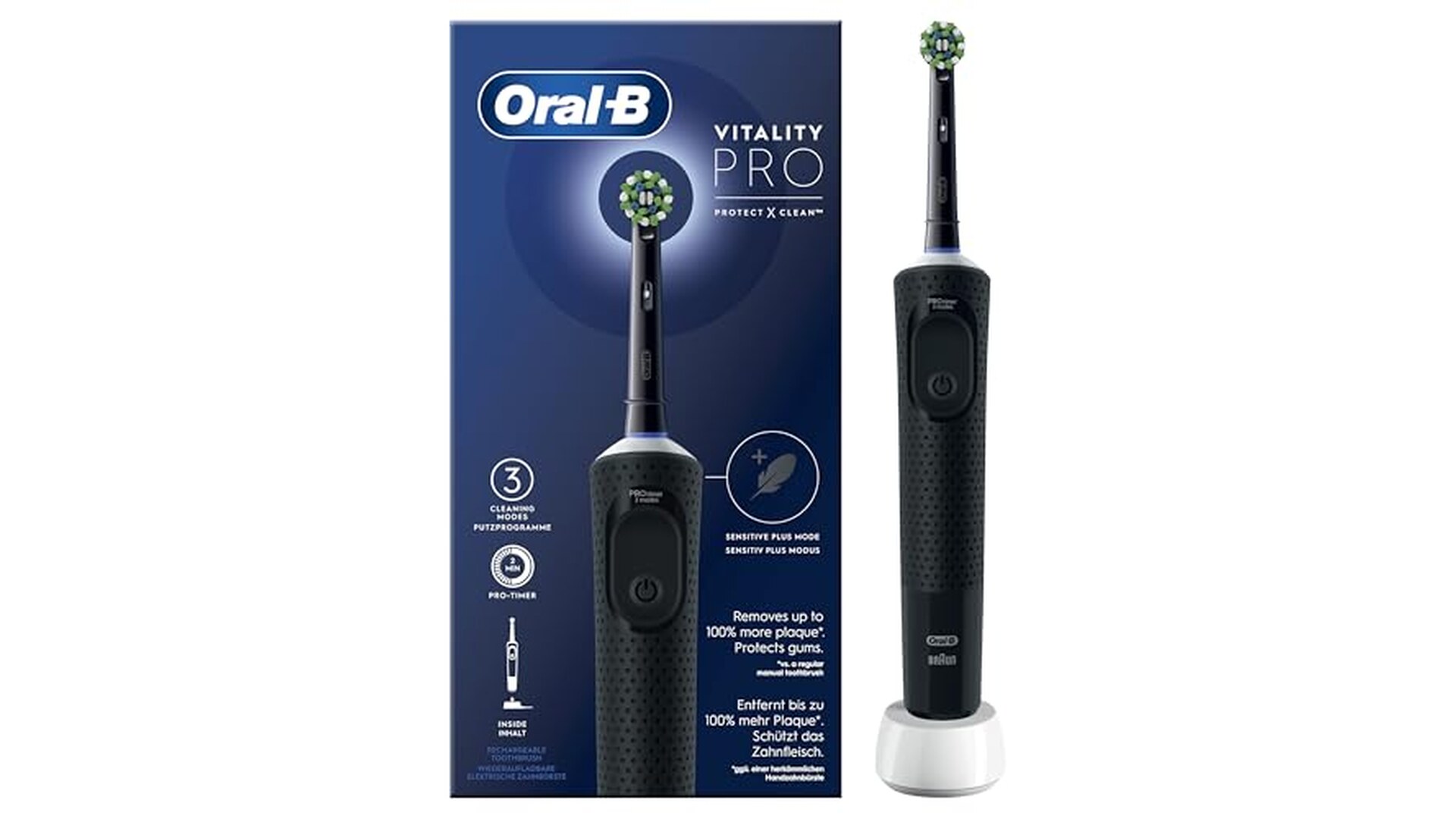 Oral-B Vitality Pro Spazzolino Elettrico Nero