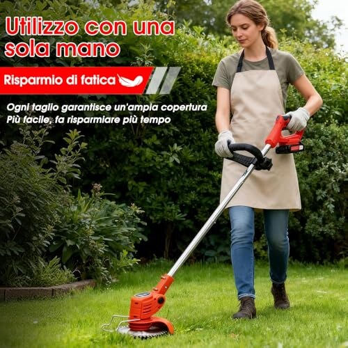 OUTIGO Decespugliatore Elettrico a Batteria 800W - immagine 1