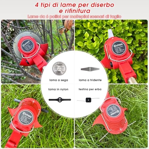 OUTIGO Decespugliatore Elettrico a Batteria 800W - immagine 5