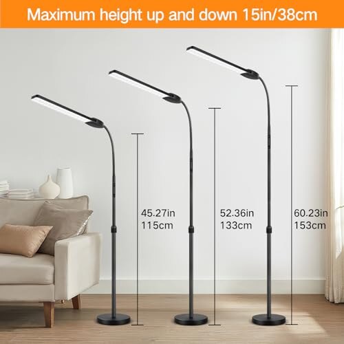 OUTON Lampada da Terra LED Dimmerabile - immagine 2