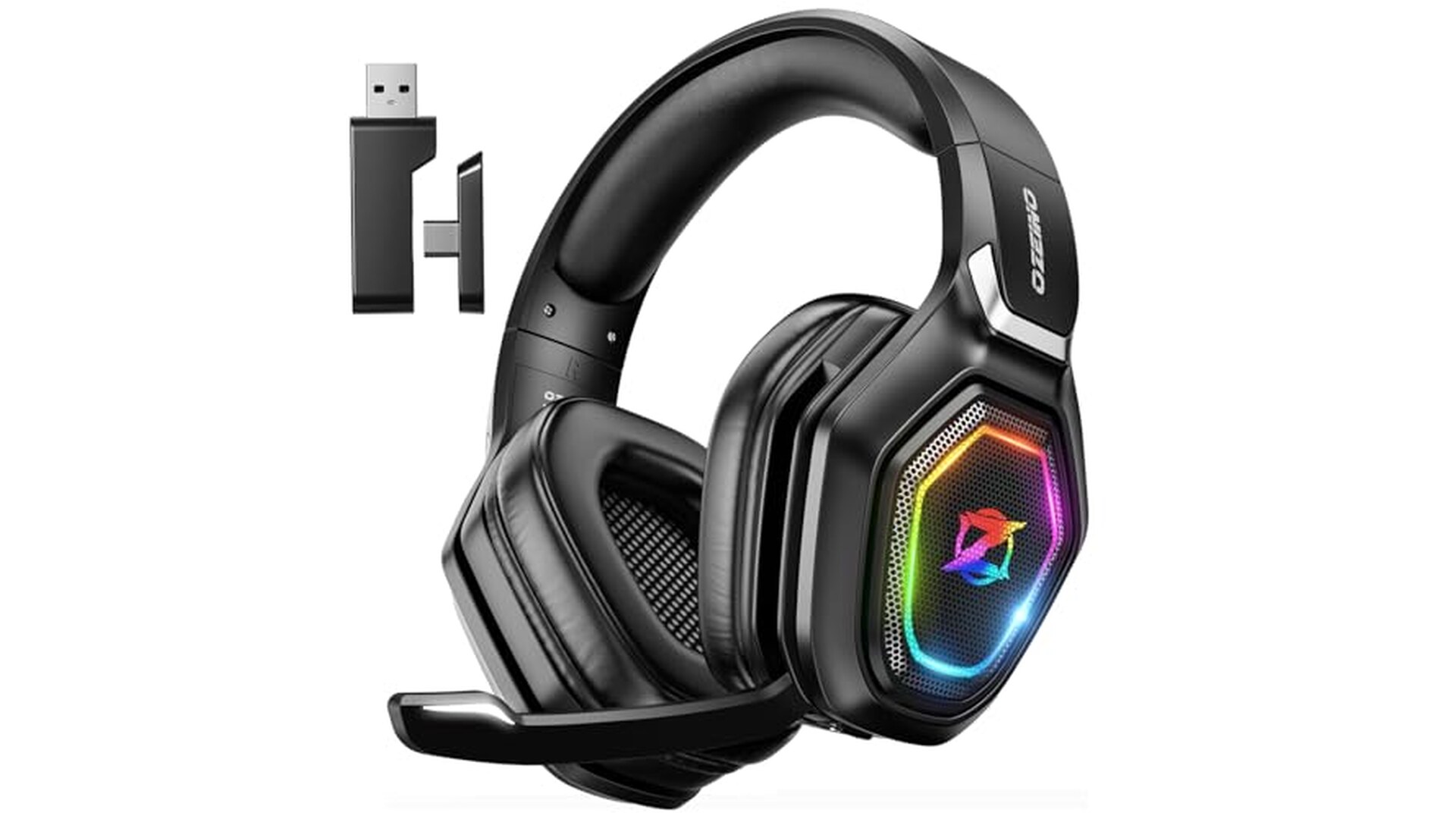 Ozeino Cuffie Gaming Wireless con Microfono