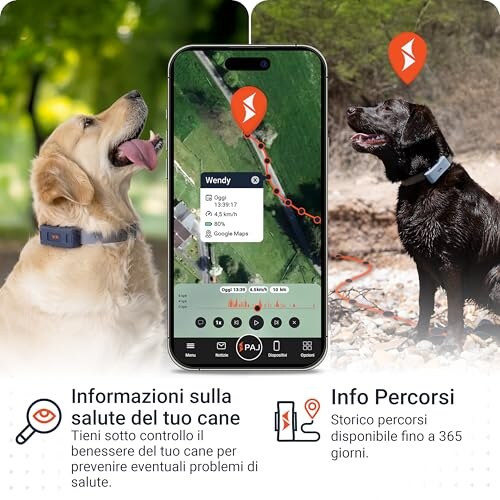 PAJ Tracker GPS per Cani 4G con Allarmi di Fuga - immagine 2