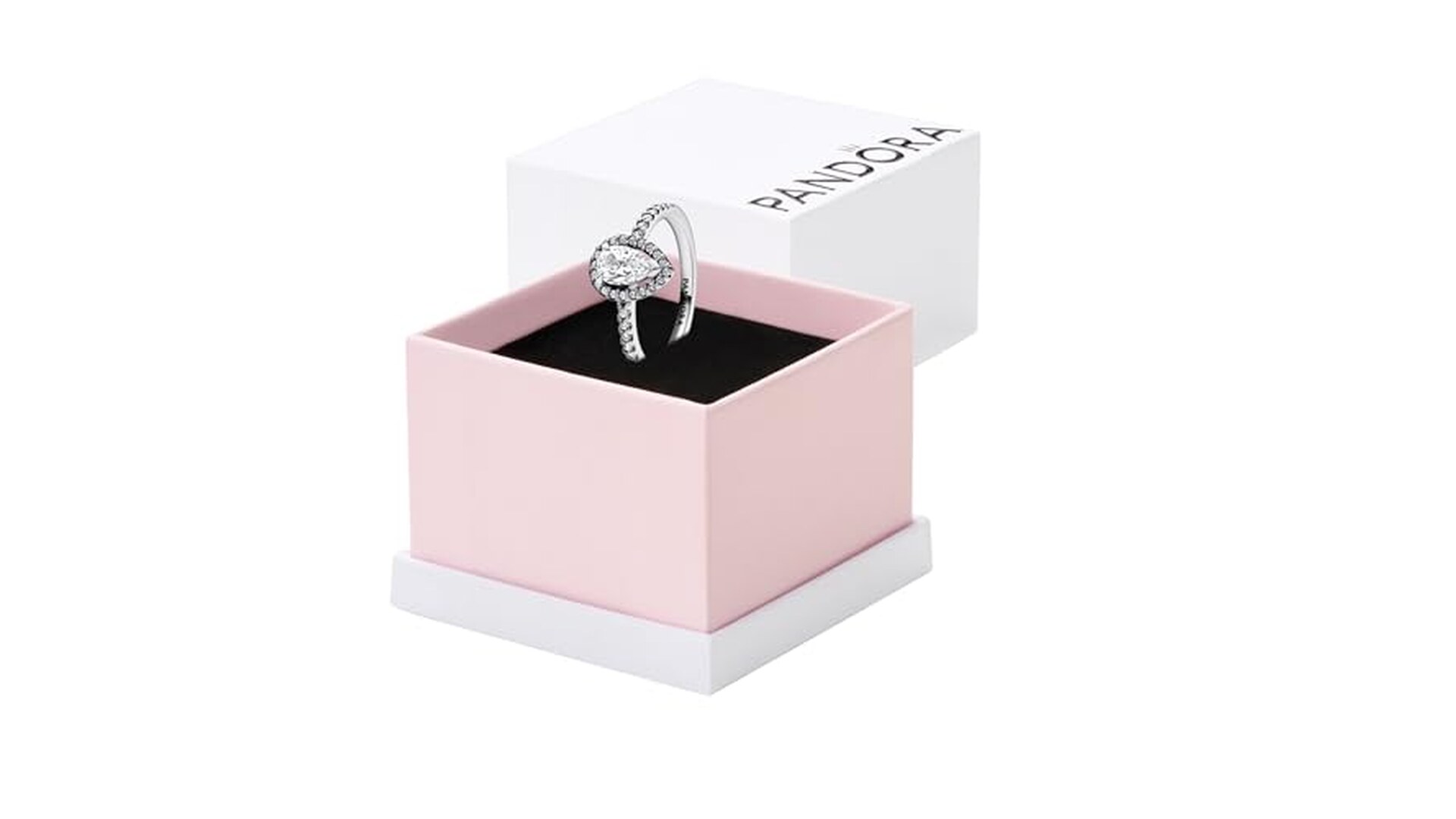 PANDORA Timeless Anello a Goccia Argento Sterling 54