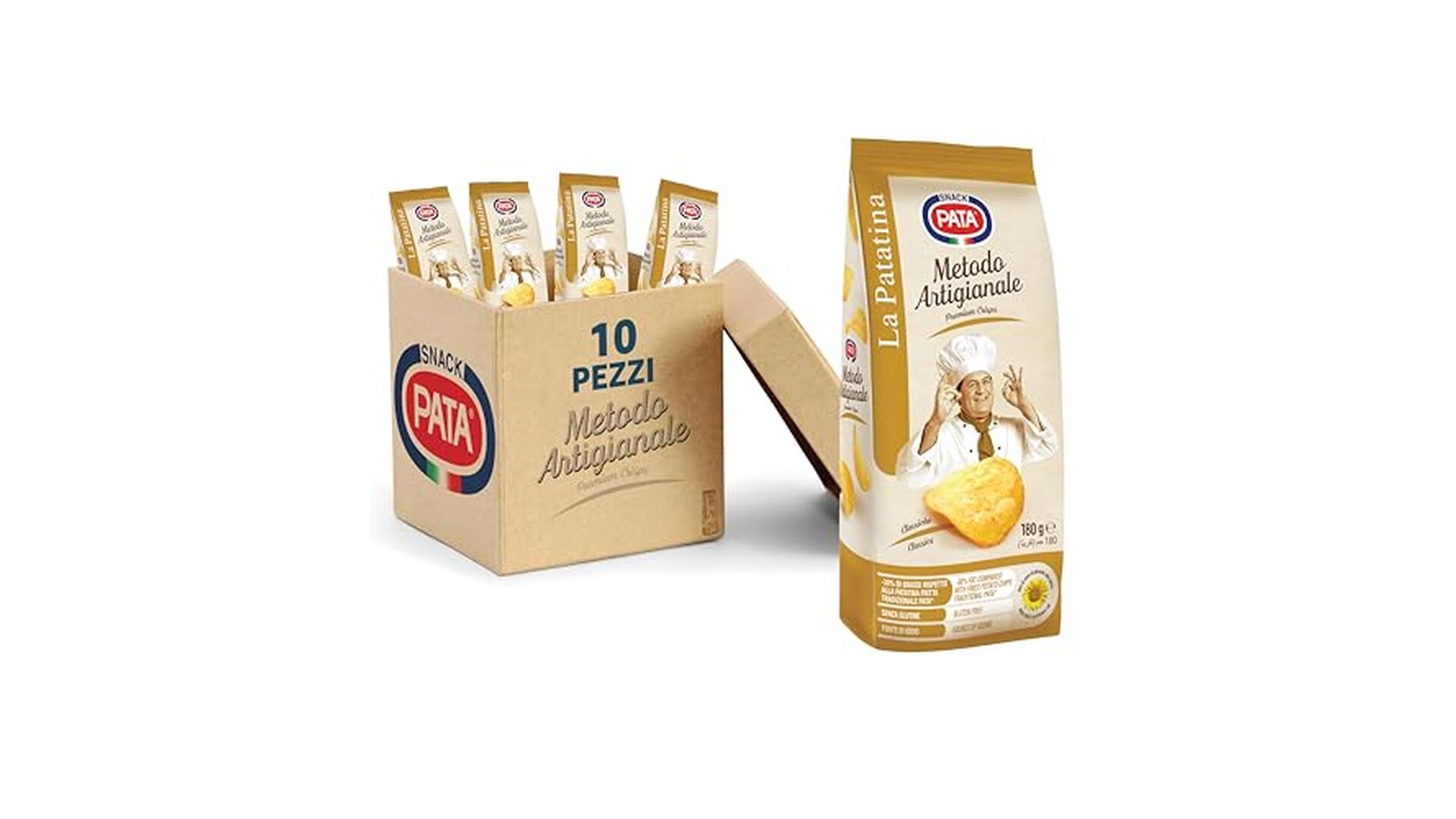 PATA Patatine Classiche Artigianali Senza Glutine