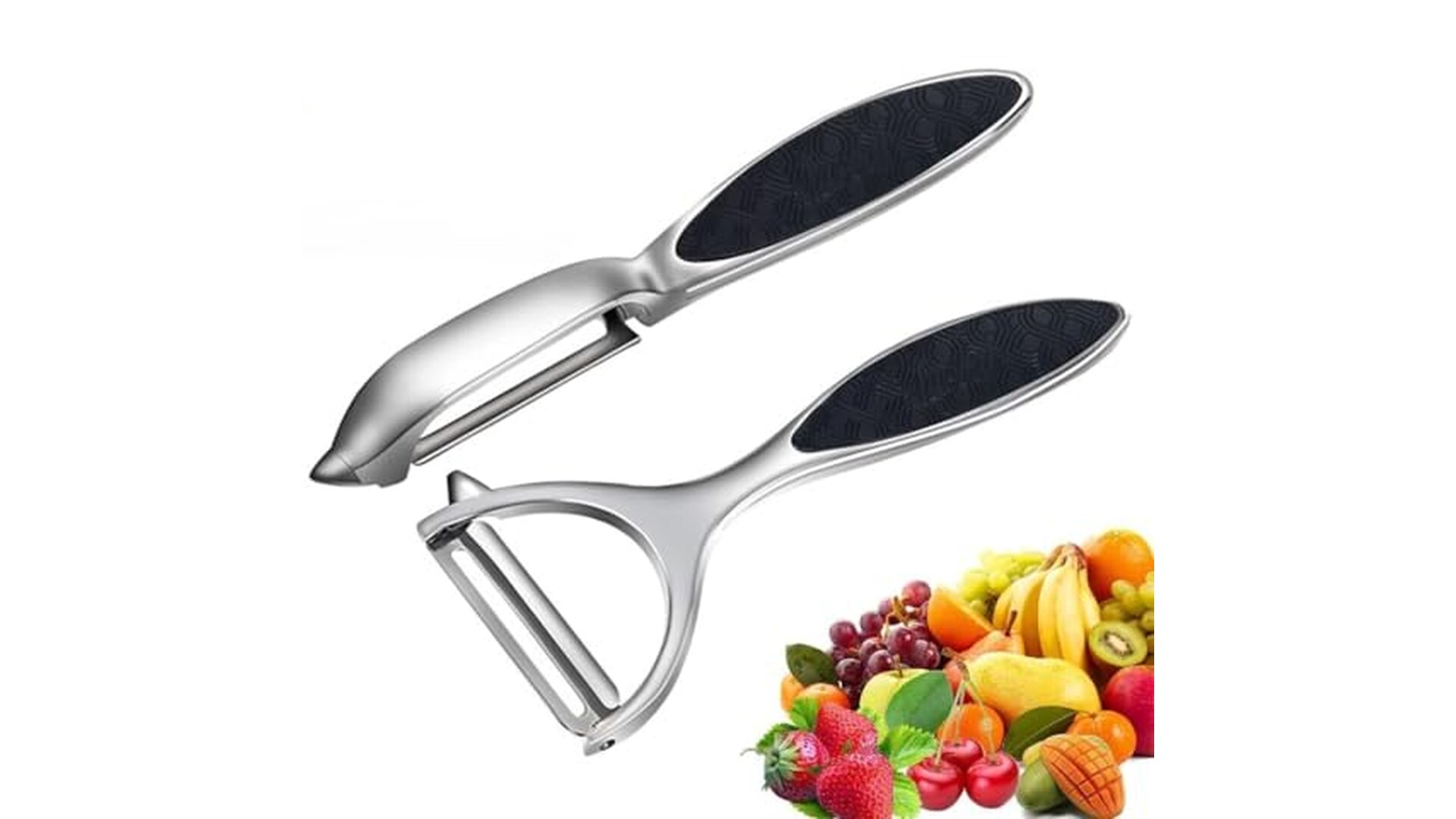 Pelapatate Leaflai in Acciaio Inox Ergonomico
