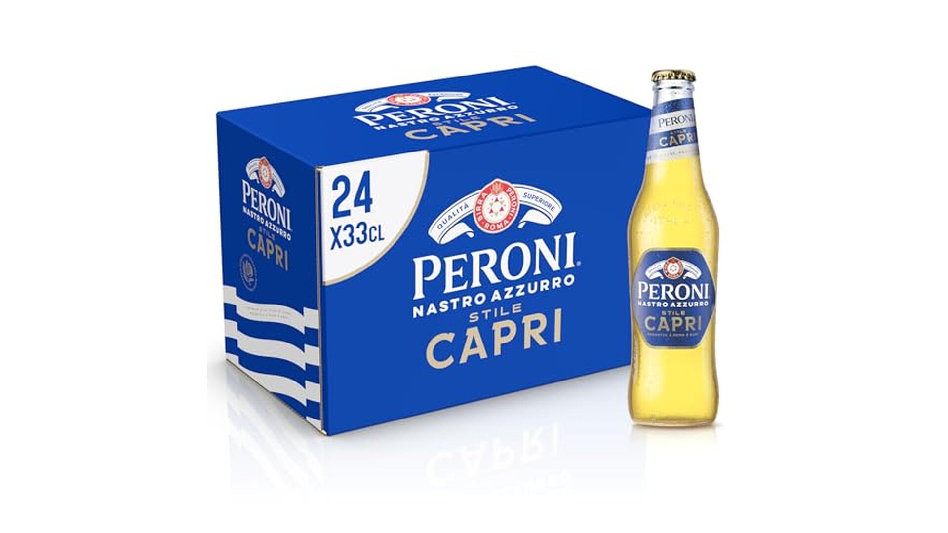 Peroni Nastro Azzurro Cassa Birra 24 Bottiglie