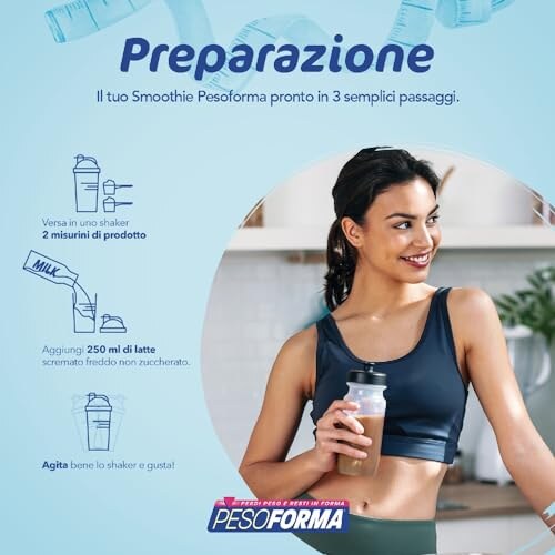 Pesoforma Choco Smoothie 20 Pasti - immagine 3