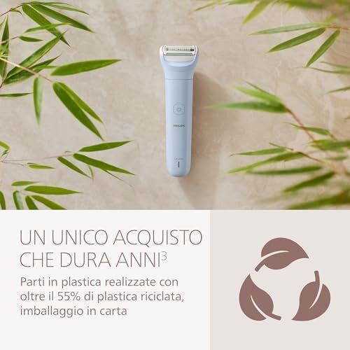 Philips Lady Shaver Serie 6000 Rasoio Wet & Dry - immagine 8