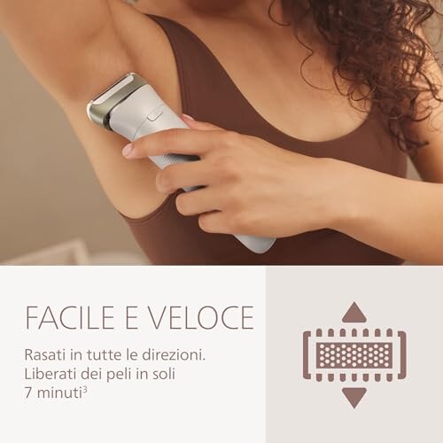 Philips Lady Shaver Serie 8000 Wet & Dry - immagine 6