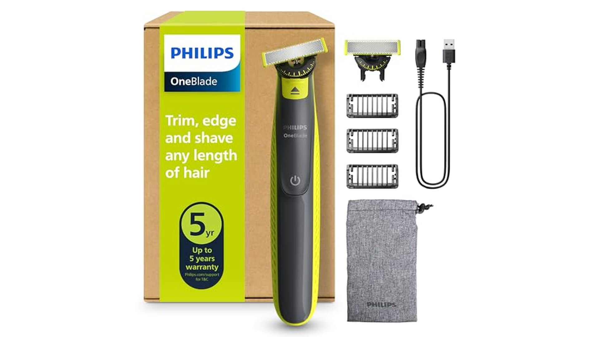 Philips OneBlade 360 Regolabarba Elettrico