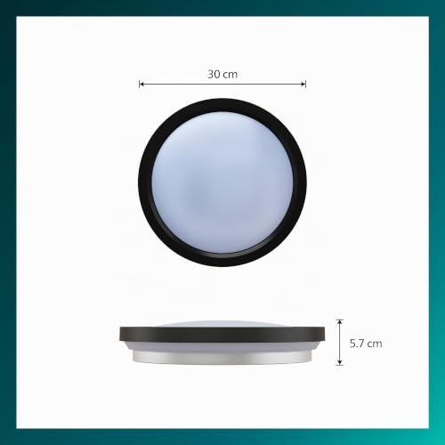 Philips Plafoniera LED Rotonda 30cm con Telecomando - immagine 2