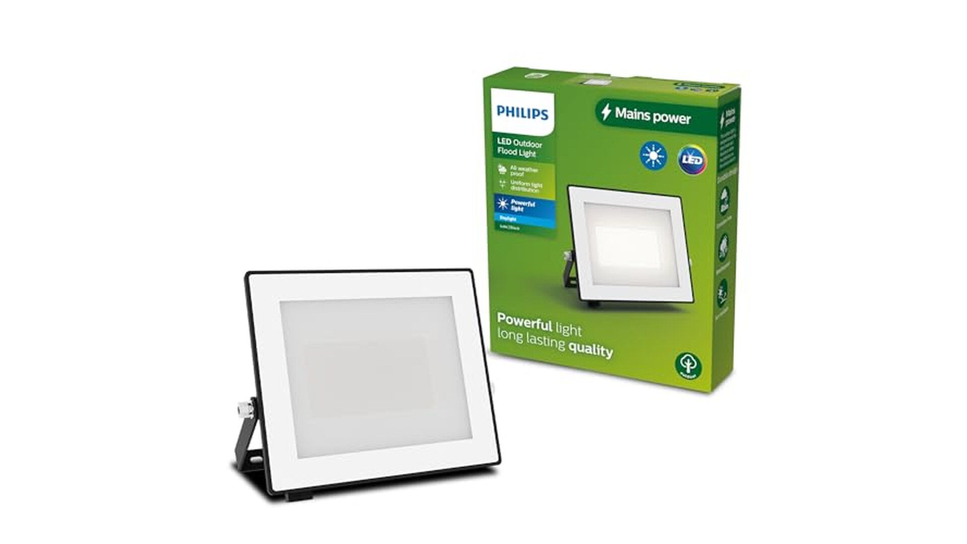 Philips Proiettore Lois Nero 30W 50000h