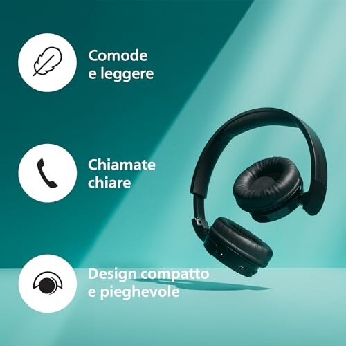 Philips TAH4209WH Cuffie On-Ear Wireless - immagine 6