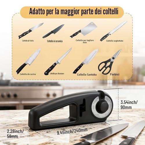 Pietuley Affilacoltelli Manuale 7 in 1 - immagine 1