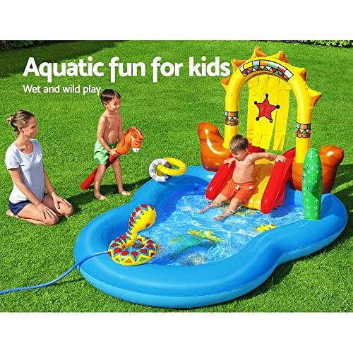 Piscinetta Selvaggio West per Bambini 2 Anni+ - immagine 6