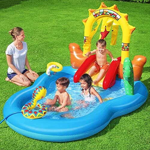 Piscinetta Selvaggio West per Bambini 2 Anni+ - immagine 7