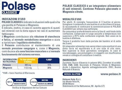 Polase Classico Integratore Magnesio e Potassio - immagine 4