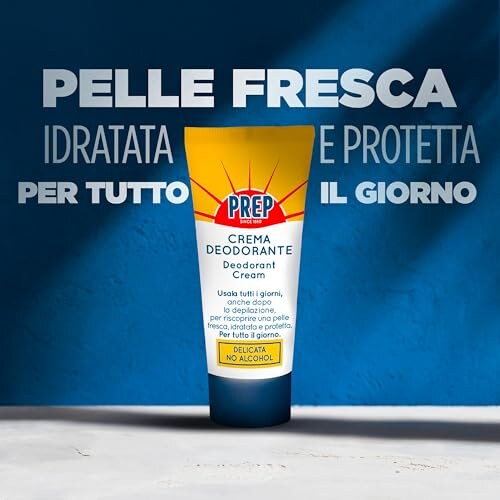 Prep Crema Deodorante Antitraspirante per Pelli Sensibili - immagine 1