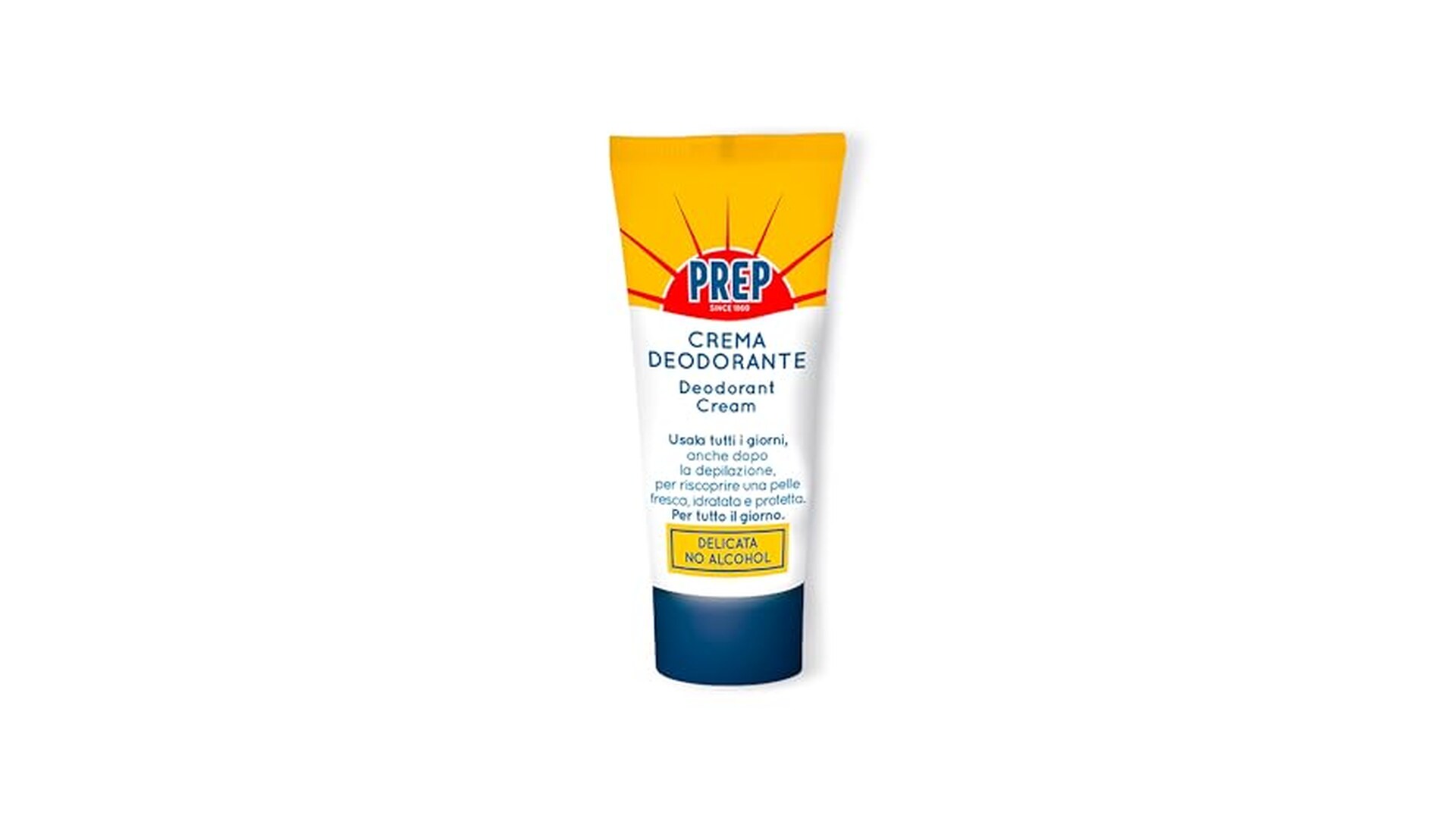 Prep Crema Deodorante Antitraspirante per Pelli Sensibili