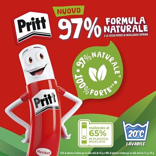 Pritt 10 Stick Colla 43g per Bambini e Lavoretti - immagine 2